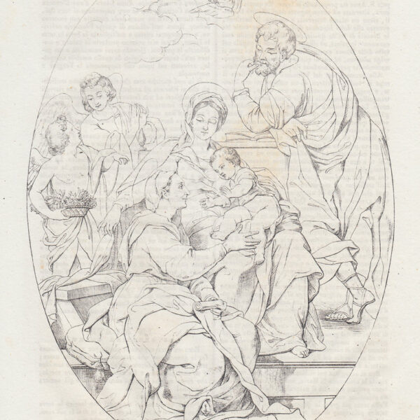 Masucci, Sacra Famiglia, 1842