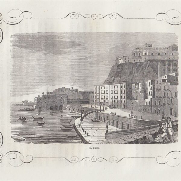 Napoli, S.Lucia, 1855