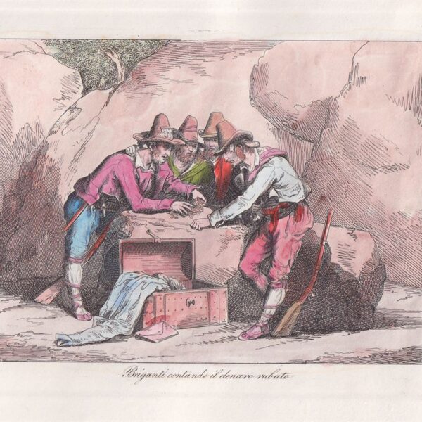 Pinelli, Briganti con denaro rubato, 1820