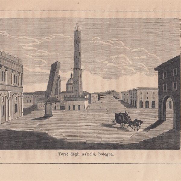 Bologna, Torre degli Asinelli, 1871