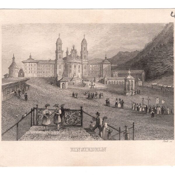 Einsiedeln, Svizzera, 1850