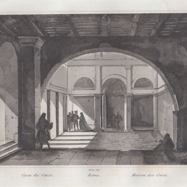 Roma, Casa dei Cenci, 1834-1837