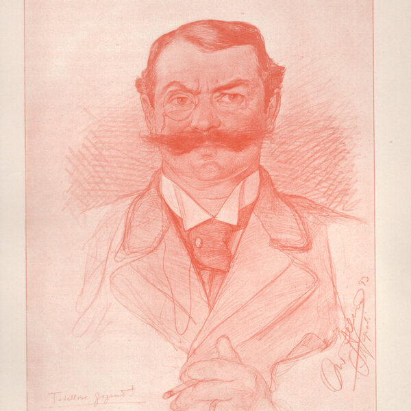 Wilhelm Allers, Gentiluomo con baffi, 1890