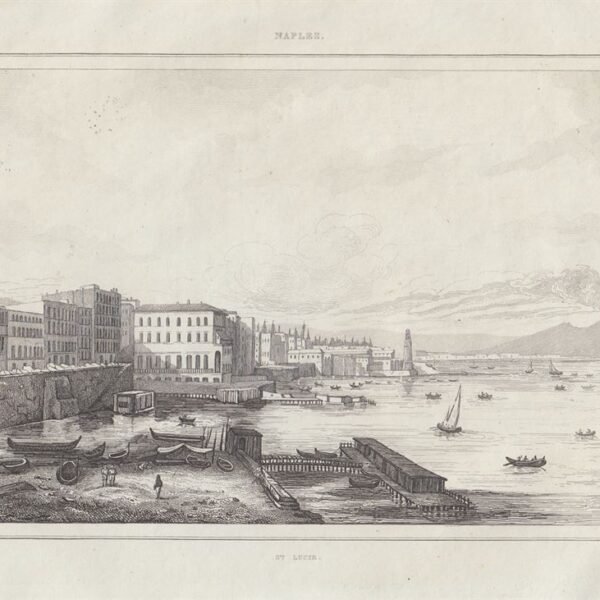 Napoli, Santa Lucia, 1834