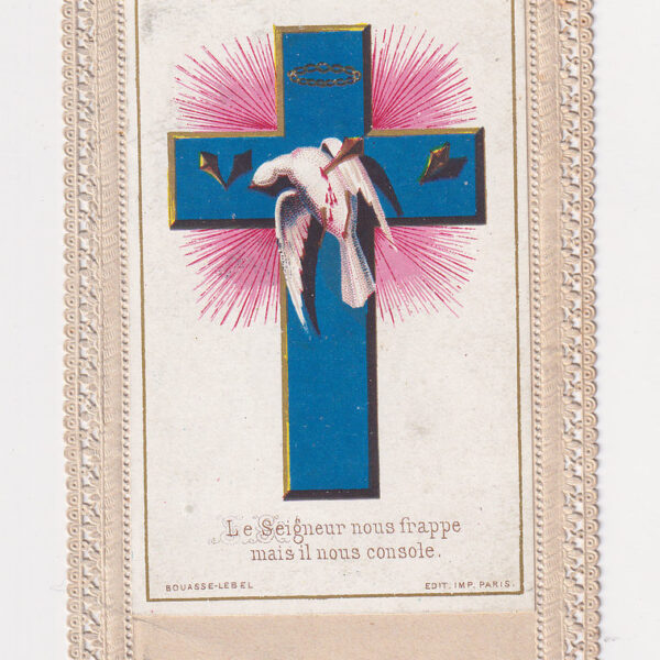 Canivet, La Croce, Santino XIX sec.