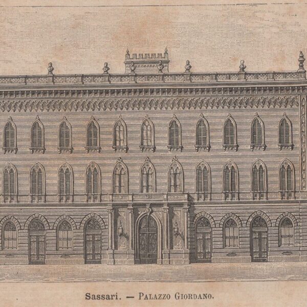 Sassari, Palazzo Giordano, 1890