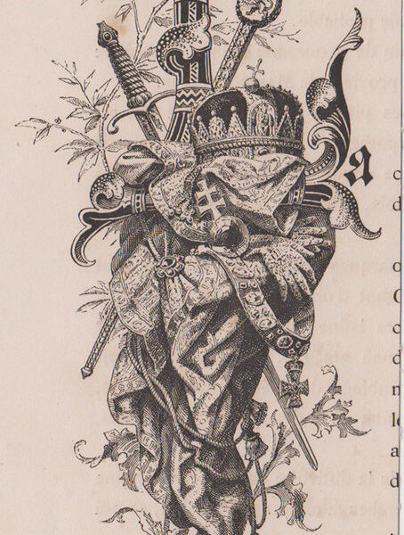 Monogramma, Lettera L, 1882