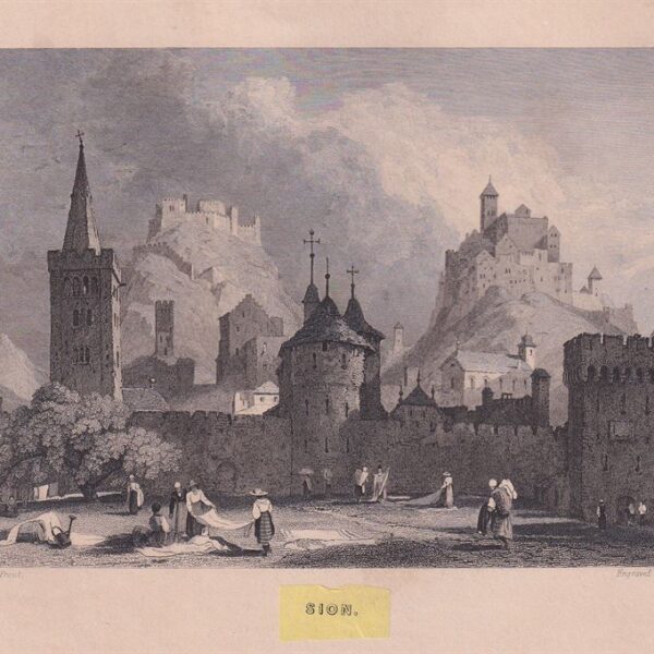 Sion, Canton Vallese, 1850