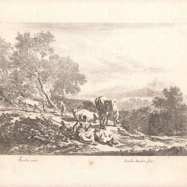 Danker Dankerts, Berchem, Paesaggio