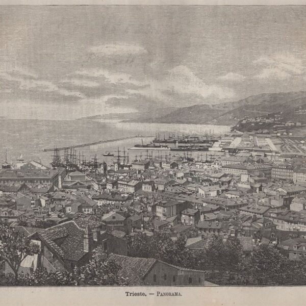 Trieste, Panorama, 1890