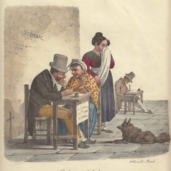 Lo Scrivano, 1827