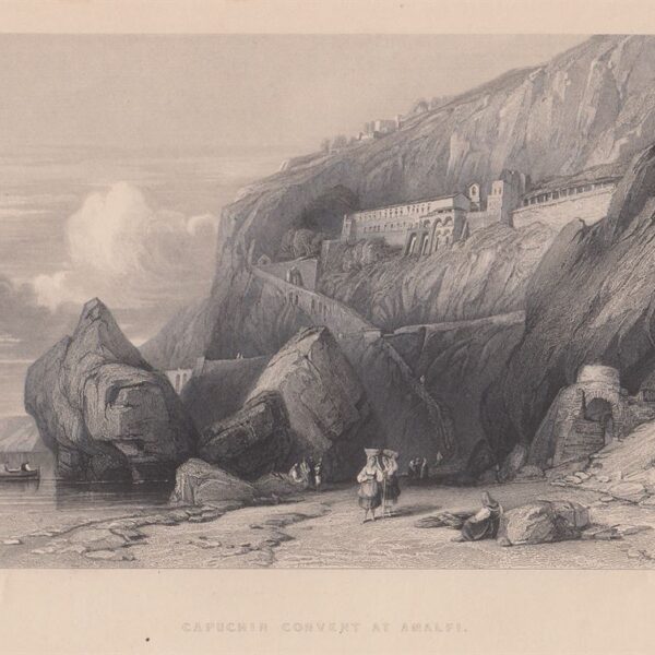 Amalfi, Convento dei Cappuccini, 1839