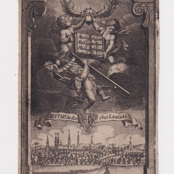 Johann Daniel De Montalegre (1697-1768), Zittau, 1740 ca