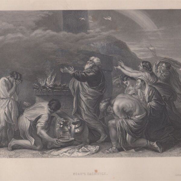 Il Sacrificio di Noah, N.Poussin, 1846