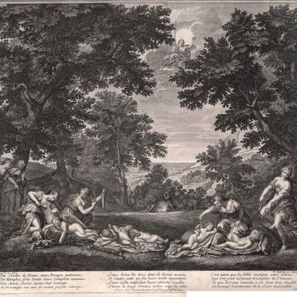 Albani, Audran, Diana e Amore, 1770