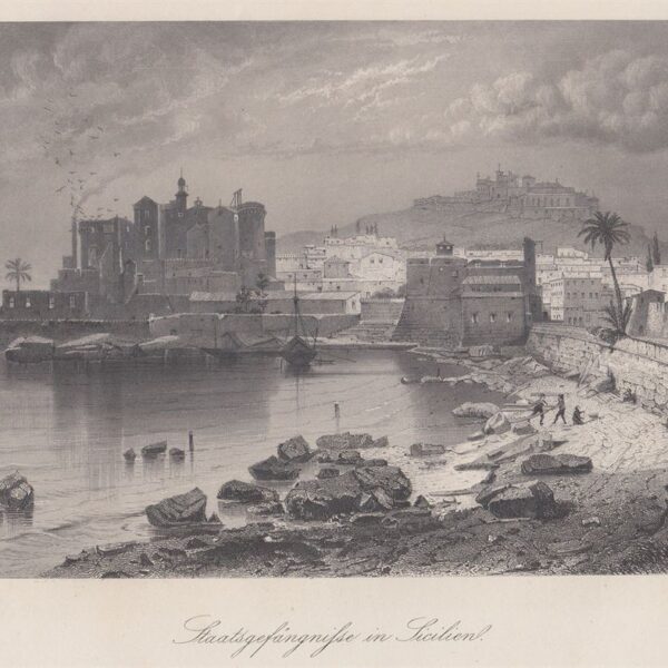 Castello Falconara, Caltanisetta, A.H.Payne, 1850