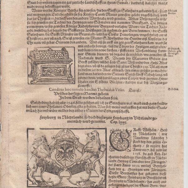 Friburgo, Germania, Cosmographia, 1588