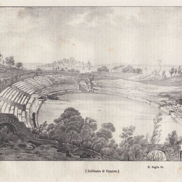 Siracusa, Anfiteatro, 1844