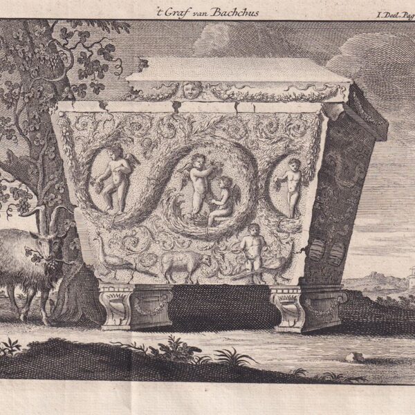 La tomba di Bacco, 1724