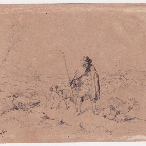 Consalvo Carelli, Pastore abruzzese