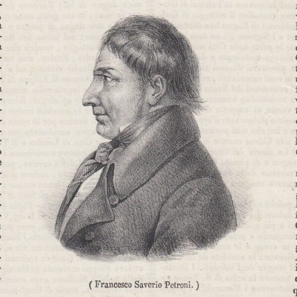 Francesco Saverio Petroni, 1846
