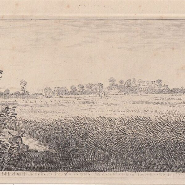 William Hogarth, casa del signor Ranby, 1822