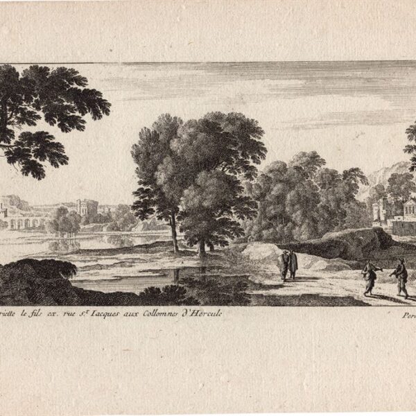 Gabriel Perelle (1604-1677), Mariette, Paesaggio, 1660