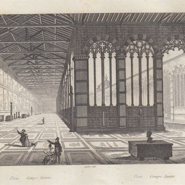 Pisa, Campo Santo, 1834-1837