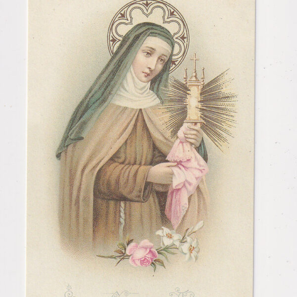 S. Chiara d'Assisi, Santino del XX sec.