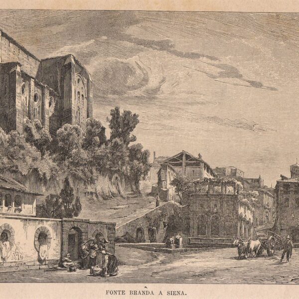 Siena, Fonte Branda, 1877