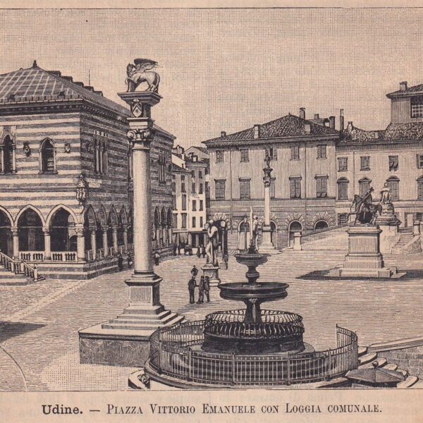 Udine, Loggia Comunale, 1890