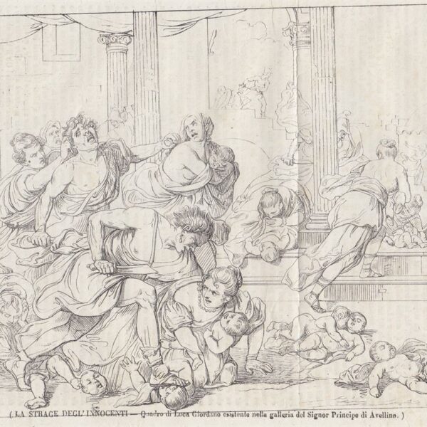 Luca Giordano, Strage degli innocenti, 1842