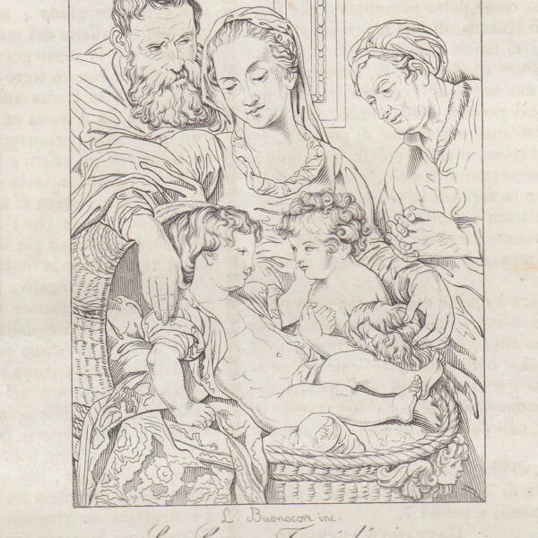Rubens, La Sacra Famiglia, 1838