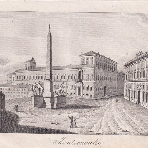 Roma, Montecavallo, 1830