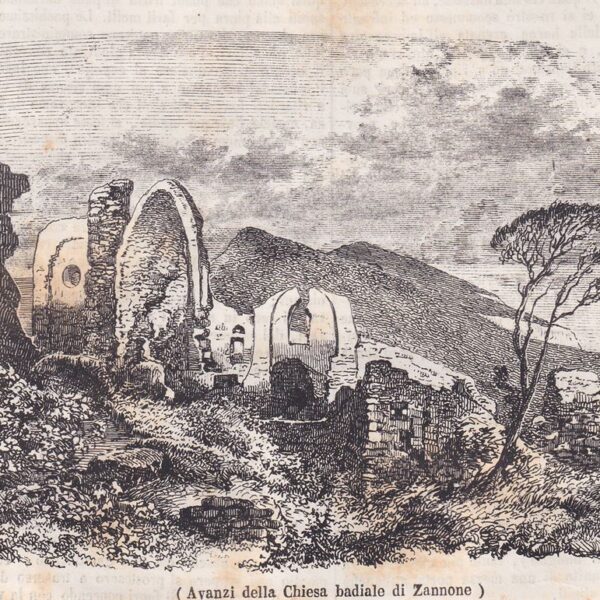 Chiesa di Zannone, Ponza, 1856