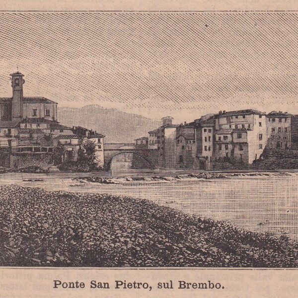 Ponte San Pietro, sul Brembo, 1890