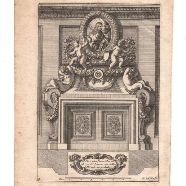 Jean Lepautre (1618-1682). Ornamenti architettonici, 1650