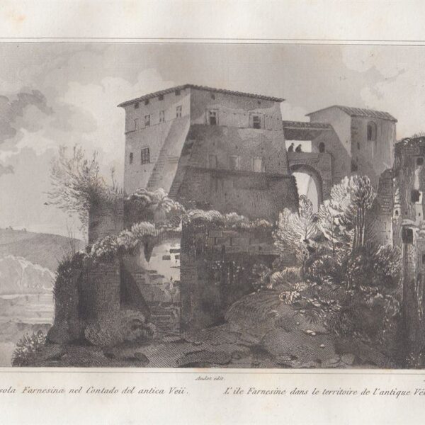 Roma, Isola Farnesina 1834