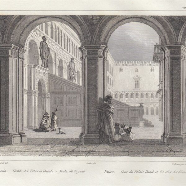 Venezia, Palazzo Ducale, 1834