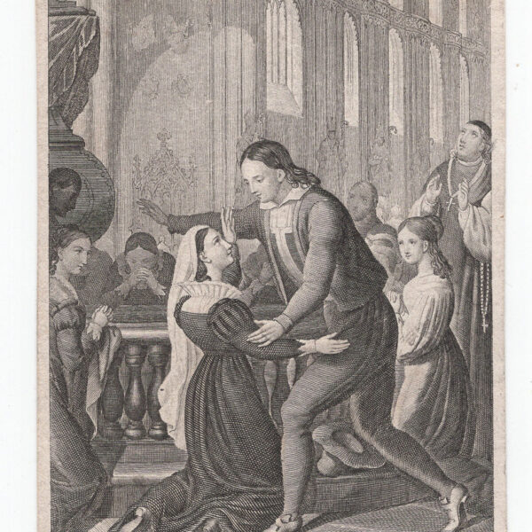 Piccola incisione del XVIII-XIX s