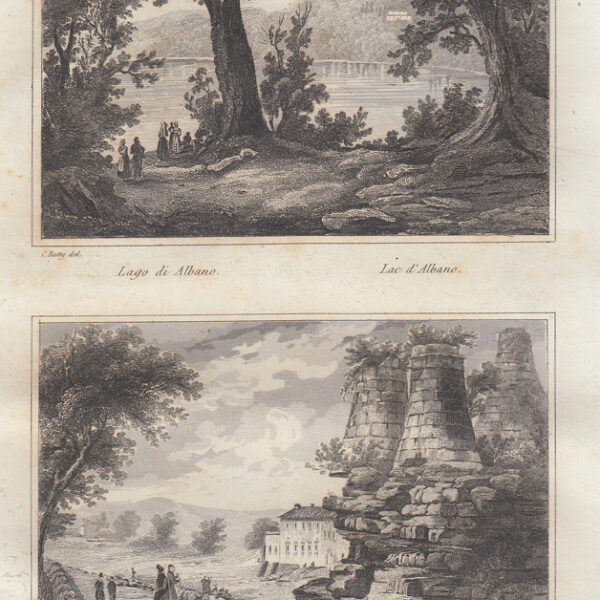 Albano, Sepolcro di Pompeo, 1834-1837