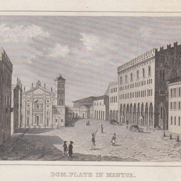 Mantova, Piazza del Duomo, 1835