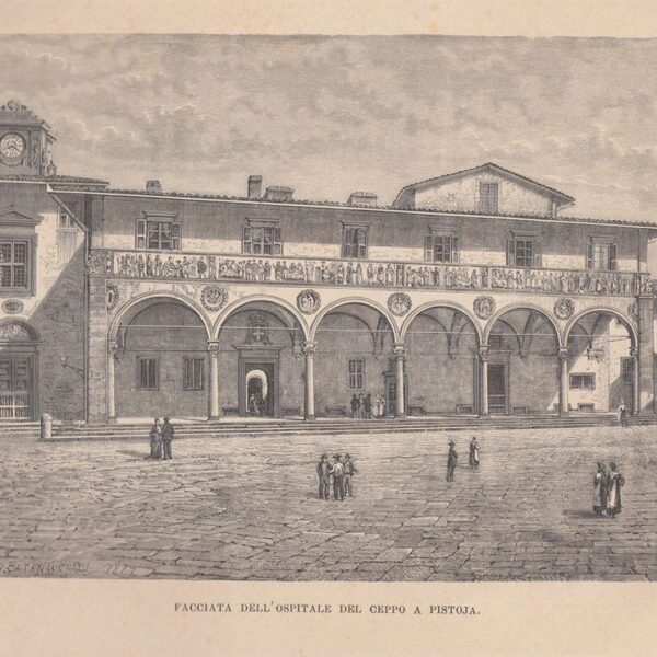 Pistoia, Ospedale del Ceppo, 1885