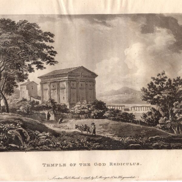 Roma, Tempio del Dio Redicolo, 1796