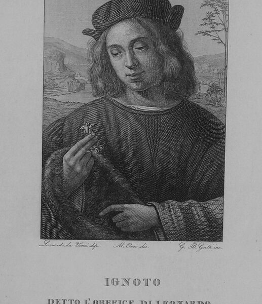 Ignoto detto l'Orefice di Leonardo, G.B.Gatti, 1840