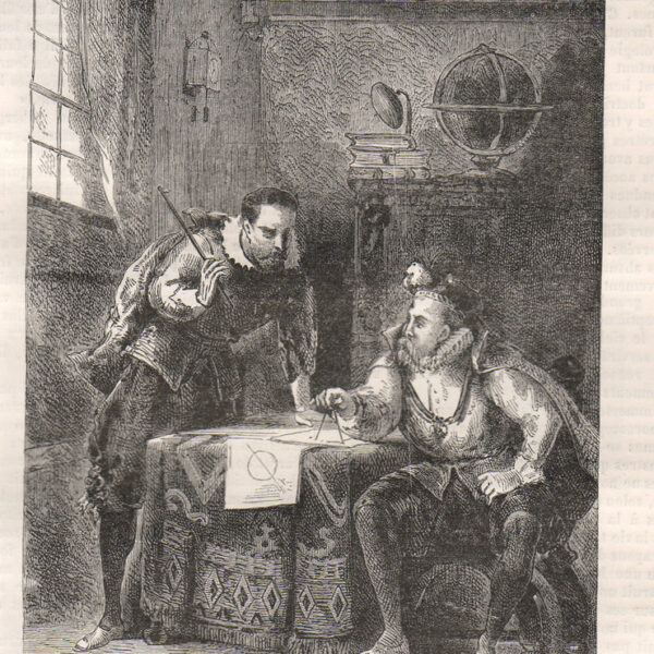 Tycho-Brahe e Keplero, 1883