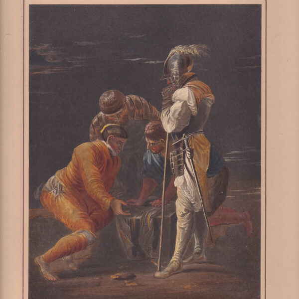 Salvator Rosa, Soldati che giocano,1830