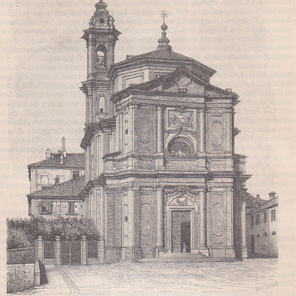 Fossano, Chiesa dell'Ospedale, 1890