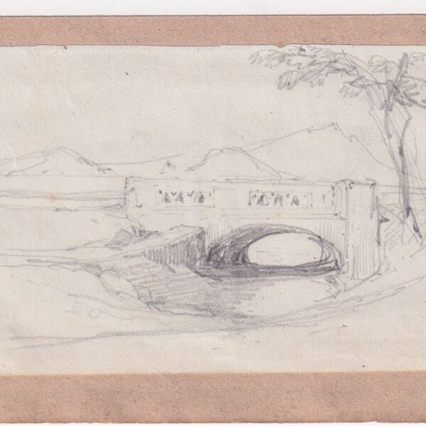 Consalvo Carelli, Paesaggio con ponte