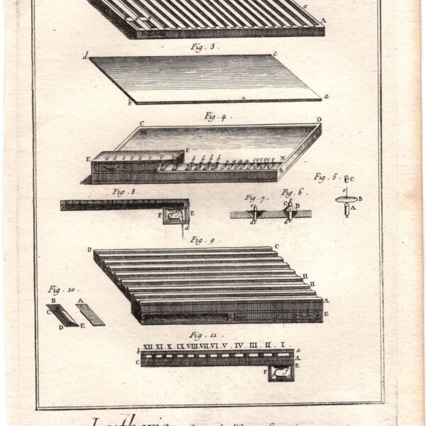 Diderot e D'Alembert, 1778, mestieri, liutaio, strumenti musicali, organo n,2